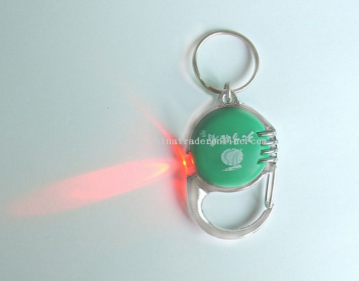 Leather Lights Keychain from China