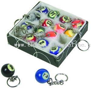 Billiard Key Chain