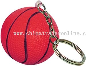 PU Basketball Keychain
