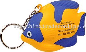 PU Fish Key Chain from China