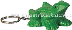 PU Frog Keychain from China