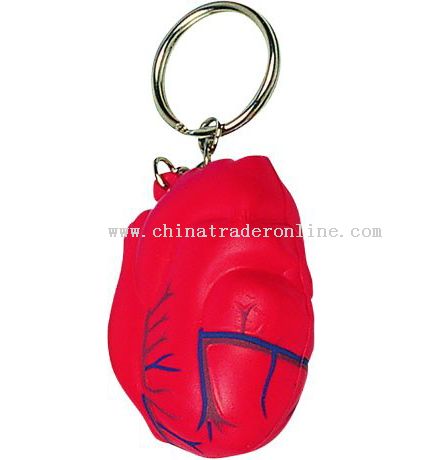 PU Heart Key Chain