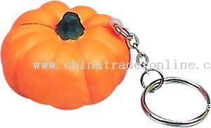 PU Pumpkin Key Chain