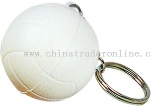 PU Volleeyball Keychain from China
