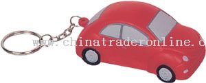 Pu Car Keychain