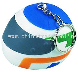 Pu Stress Keychain from China