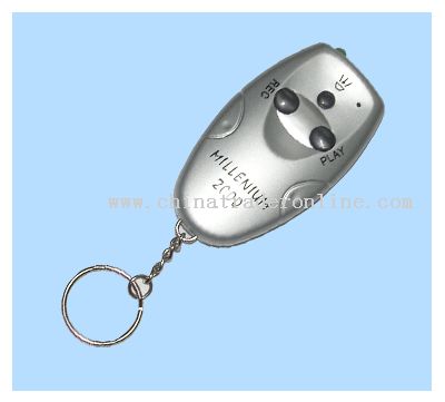 Recording Keychain from China