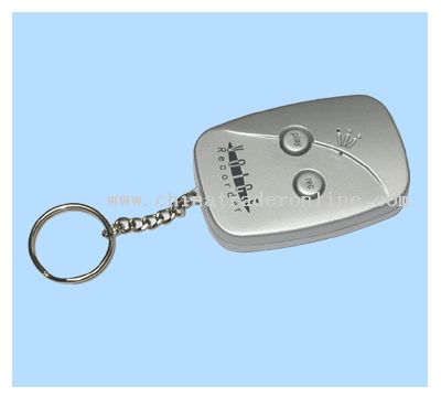 Recording Keychain from China