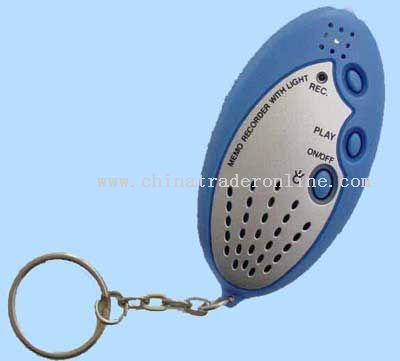 Recording Keychain from China