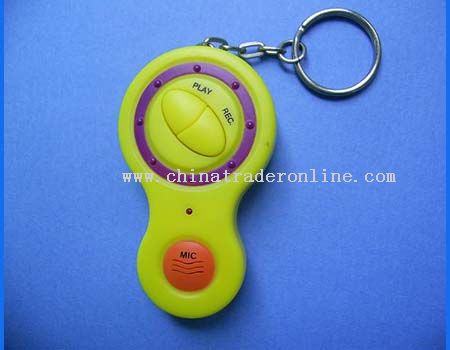 recording keychain from China