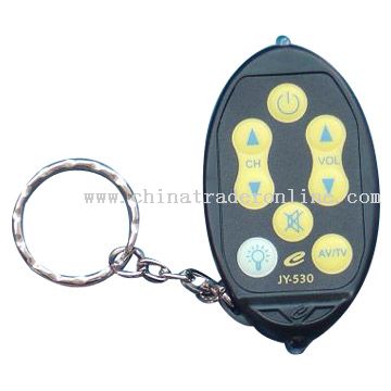 Mini Universal TV Remote Controller Keychain from China