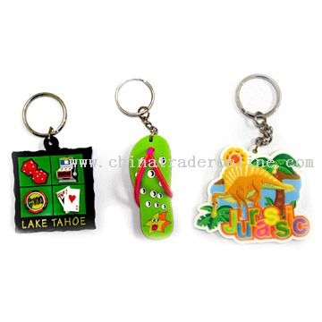 Soft PVC Key Chains from China