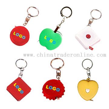 Tape Measure Key Chains from China