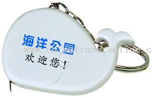 Tape Measure Key Chain