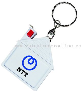 Tape Measure Key Chain from China