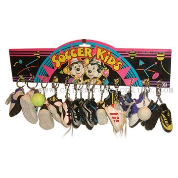 Vinyl Shoe Keychains