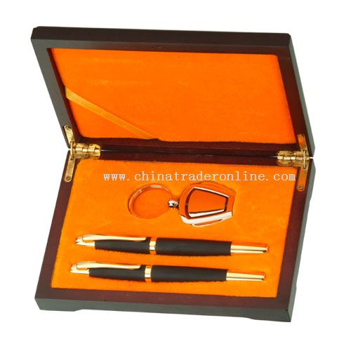 Keychain and Pen Sets for promotion