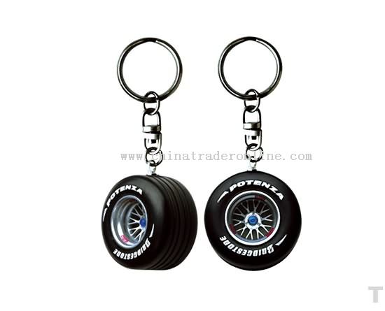 Wheel key ring