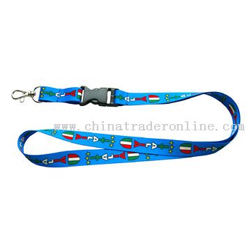 Heat-Transferred Lanyard from China