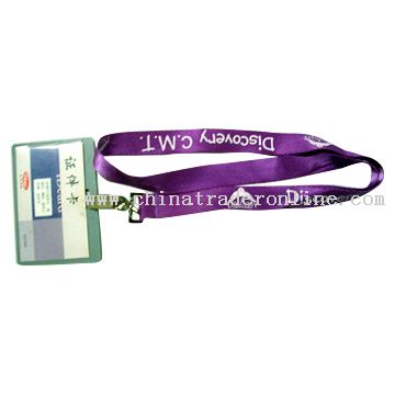 ID Holder and Lanyard from China