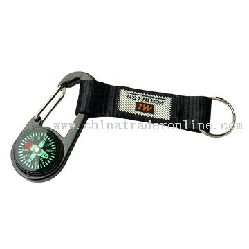 Key Short Strap with compass from China