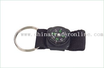 Keychain Lanyard with Compass