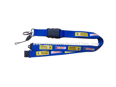 Mobile phone lanyard