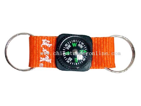 Mountaineer buckle lanyard with compass from China