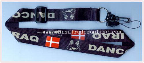 polyester(flat style) lanyard