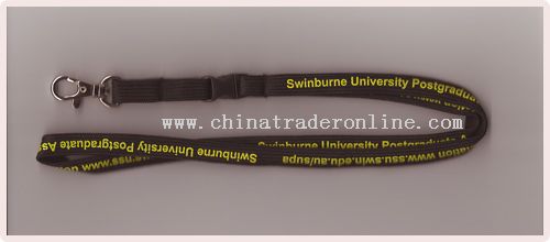 polyester (tubular style) lanyard from China