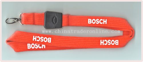 polyester (tubular style) lanyard from China