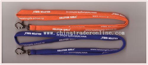 polyester (tubular style) lanyard from China