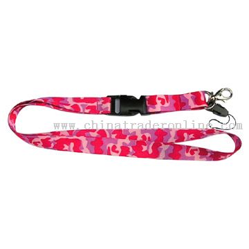 Sublimation Printed Lanyard from China