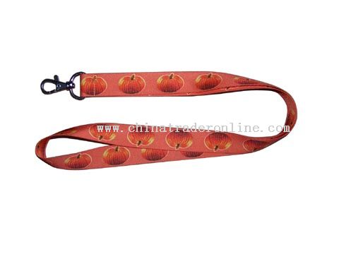 Sublimation transfer lanyard