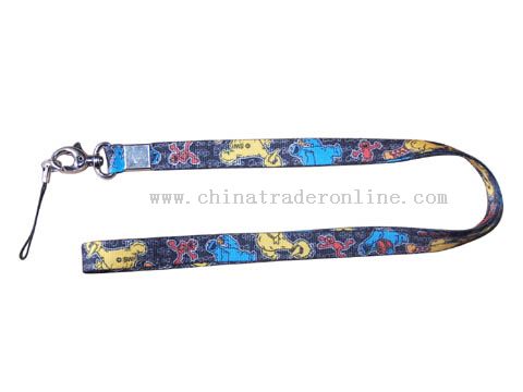 Sublimation transfer phone holder lanyard