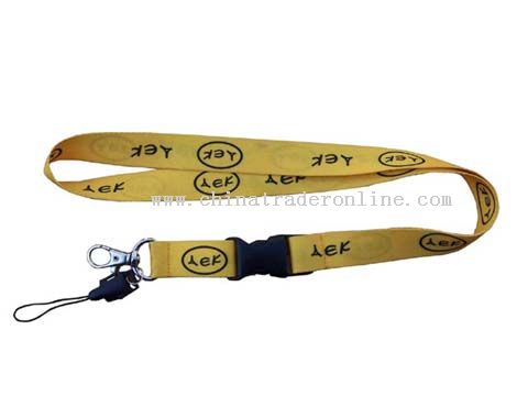 both of side and one colour sublimation transfer lanyard from China