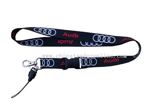 both of side and two colour sublimation transfer lanyard