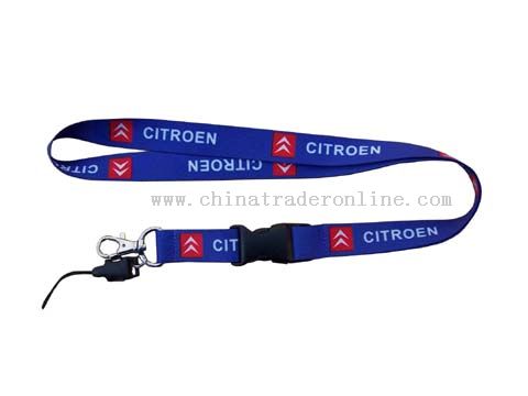 sublimation transfer lanyard