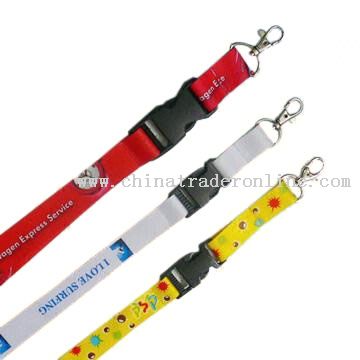 Transfer Printing Lanyards from China