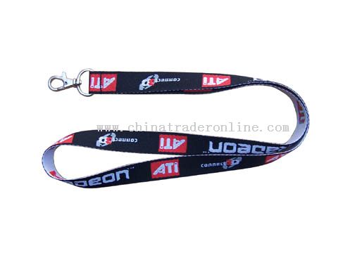 Woven logo lanyard from China