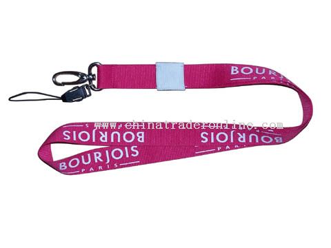 one side and one colour lanyard