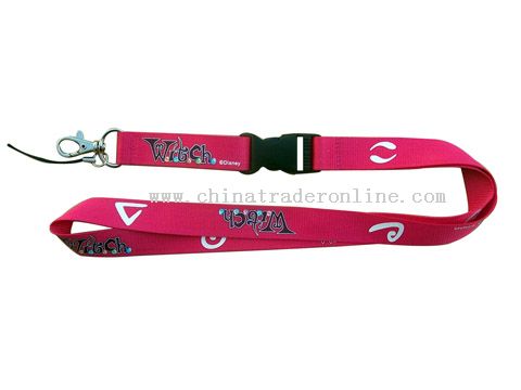 silk screen printing lanyard from China