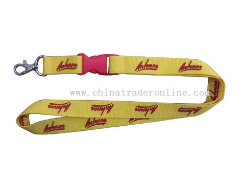 two colour and two side polyester lanyard