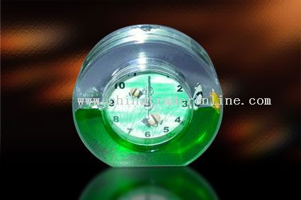 Floating liquid Clock from China