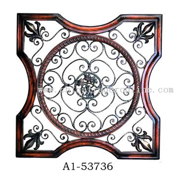 Iron Decoration on Wall