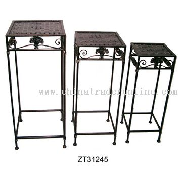 Iron SQ Plant Stand from China