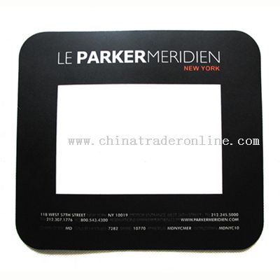 Rubber-basedmousepad from China