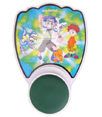 Mouse Pad With Plastic Wrist Protector(Cartoon) from China