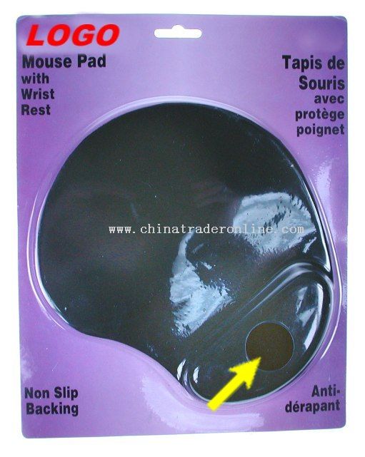 Wrist protection mousepad from China