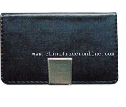 Leather Name Card from China